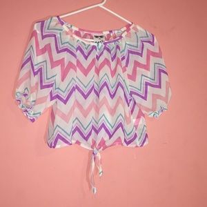 Mesh overtop by belle du jour size large kids